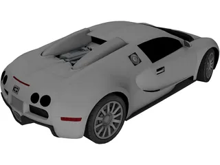 Bugatti Veyron 3D Model