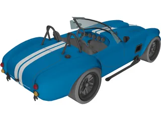 Shelby Cobra GT 3D Model