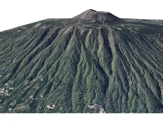 Mount Vesuvio 3D Model