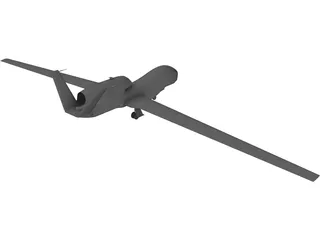 Northrop Grumman RQ-4 Global Hawk 3D Model