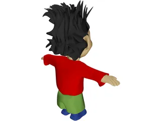 Boy 3D Model