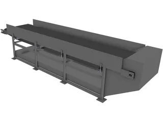 Conveyor Belt 5m 3D Model