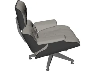 Leather Seat 3D Model