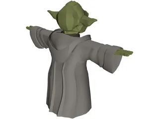 Star Wars Yoda 3D Model