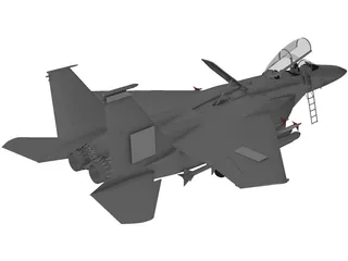 F-15 Hornet 3D Model