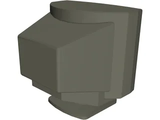 Computer Monitor 3D Model