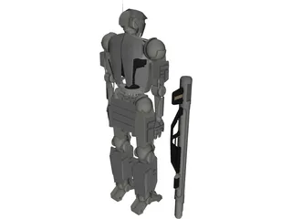 Droid 3D Model