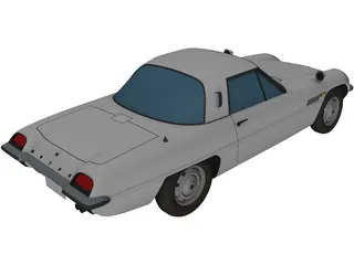 Mazda Cosmo Sport (1968) 3D Model