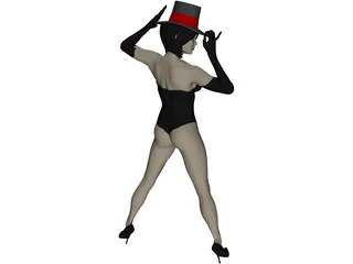 Woman Domenika 3D Model