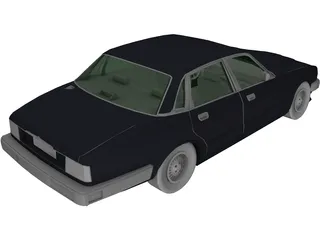 Jaguar XJ6 Sovereign 3D Model