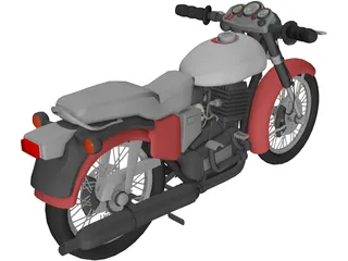 Harley-Davidson Motorcycle 3D Model