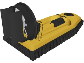 Hovercraft 3D Model