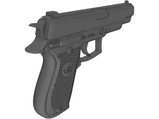 Colt Double Eagle 3D Model