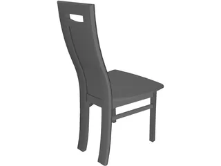 Chair Modern for Dining Room 3D Model