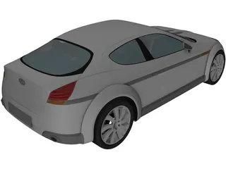 Subaru B11S Concept 3D Model
