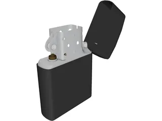 Zippo Lighter 3D Model