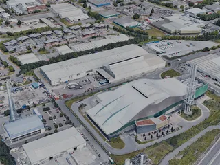 Cardiff City, UK (2022) 3D Model