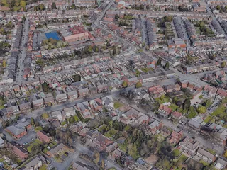 Wolverhampton City, UK (2022) 3D Model