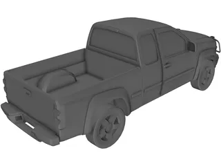 Chevrolet Silverado (2001) 3D Model