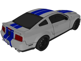 Ford Mustang Shelby GT 3D Model