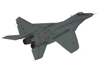 MiG-29A 3D Model