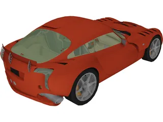 TVR Sagaris (2006) 3D Model