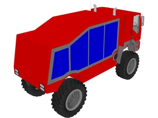 Rally Truck 3D Model