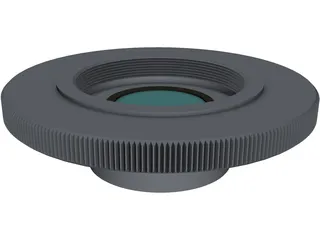 Magnifying Lens 3D Model