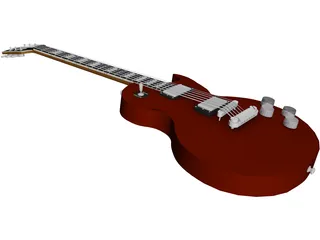 Gibson Electric Guitar Les Paul 3D Model