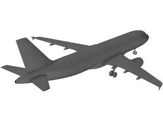 Airbus A320 3D Model