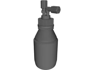 GL45 Media Bottle 3D Model