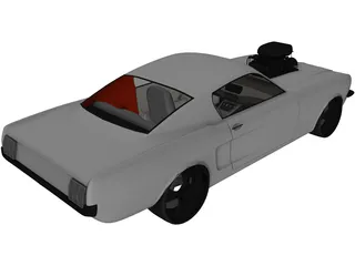 Ford Mustang (1963) [Charged] 3D Model