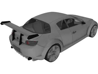 Mazda RX-8 [Tuned] 3D Model