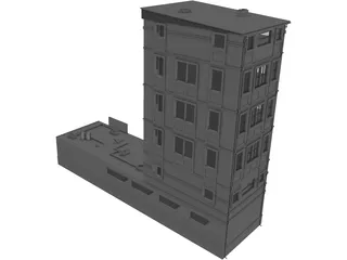 Autoservice 3D Model