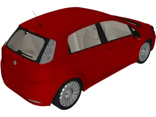 Fiat Punto 3D Model