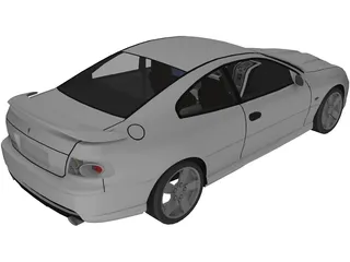 Pontiac GTO 3D Model