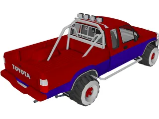 Toyota Hilix SURF Sport 3D Model