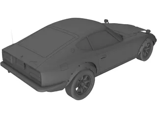 Nissan Fair Lady 240ZG 3D Model