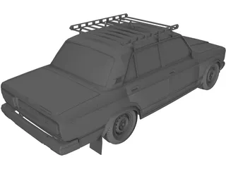 VAZ 2105 Lada 3D Model