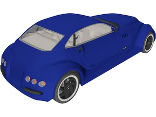 Concept Car 3D Model