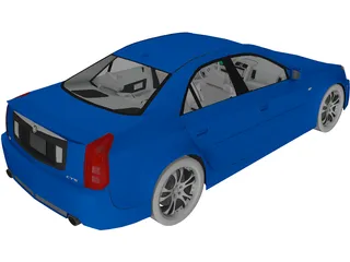 Cadillac CTS 3D Model