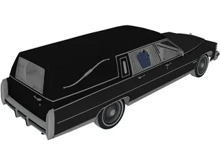 Cadillac Hearse 3D Model