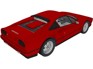 Ferrari 328 GTS (1985) 3D Model