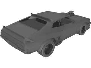 Ford Falcon XB Coupe [Charged] 3D Model