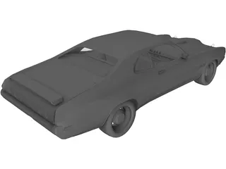 Mercury Cyclon Spoiler (1970) 3D Model