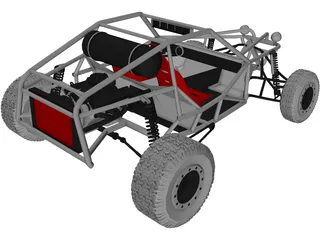 Dune Buggy 3D Model