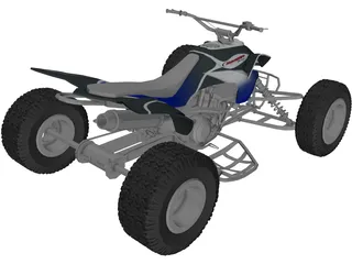 Yamaha YFZ-450 3D Model