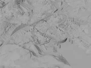 Hoover Dam, USA (2024) 3D Model