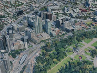 Melbourne City, Australia (2023) 3D Model
