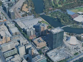 Adelaide City, Australia (2024) 3D Model
